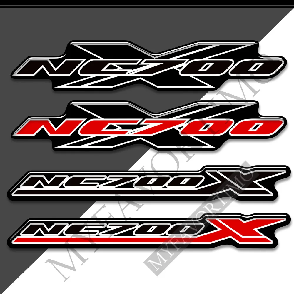 Motorcycle Stickers Decals Tank Pad Fuel Oil Kit Knee Protector Fairing Emblem Badge Helmet For Honda NC700 NC700X