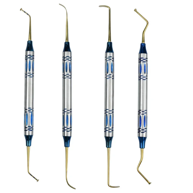 Dental Implant Drill Set with Depth Stoppers Sinus Lift Tools Periosteal Separator and Bone Lifting Instruments