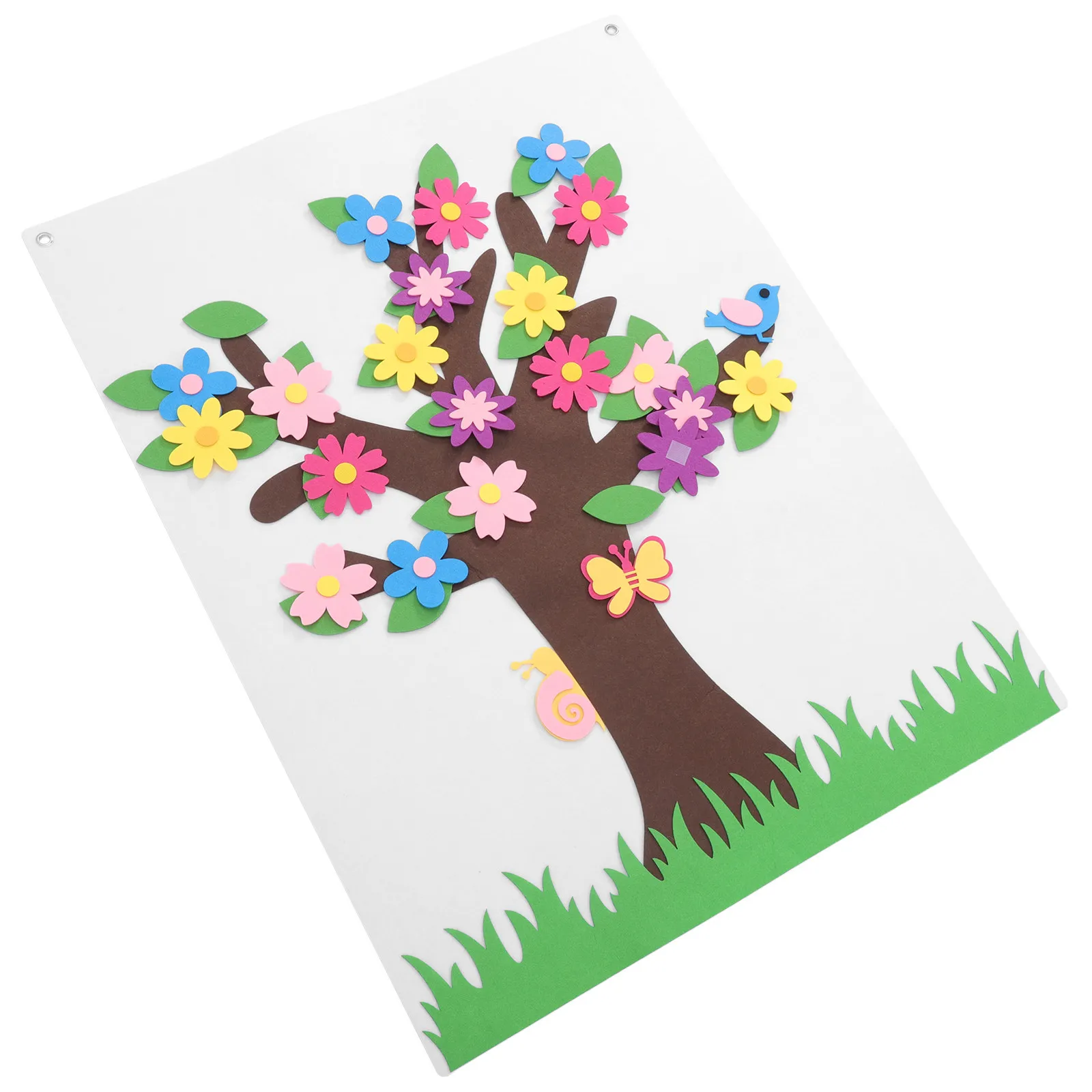 set-di-1-lavagna-in-feltro-per-bambini-con-tema-fiore-e-albero-per-decorazione-murale-prescolare-accessori-per-asilo-attivita-artistiche-in-feltro