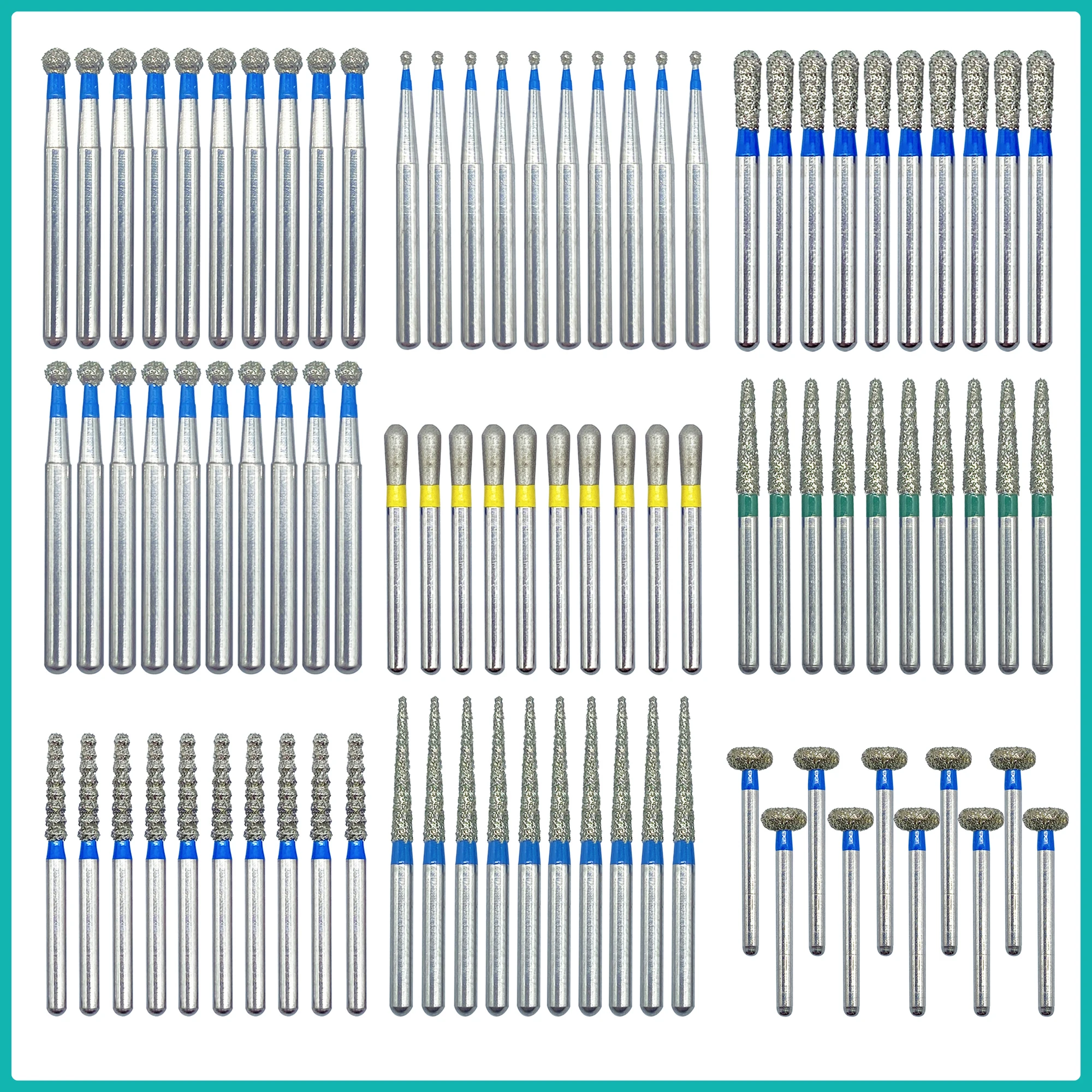 Рисунок 5 - стоматологические алмазные боры TOMENTY