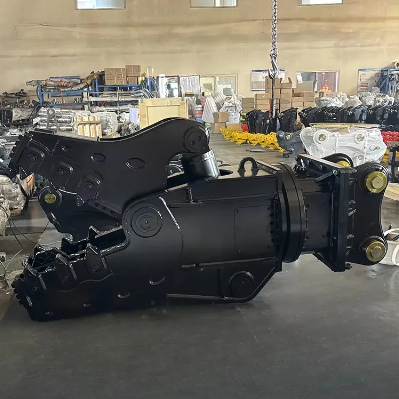 Factory Manufacture Durable Hydraulic Rotating Concrete Pulverizer With Replaceable Wear Parts