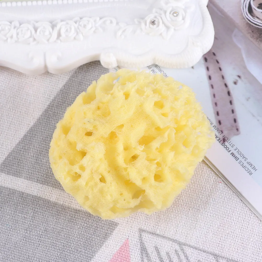 2Pcs Honeycomb Natural Bath Sponge Baby Bath Shower Sponge Biodegradable Exfoliating Massage Cleansing for Adults Children