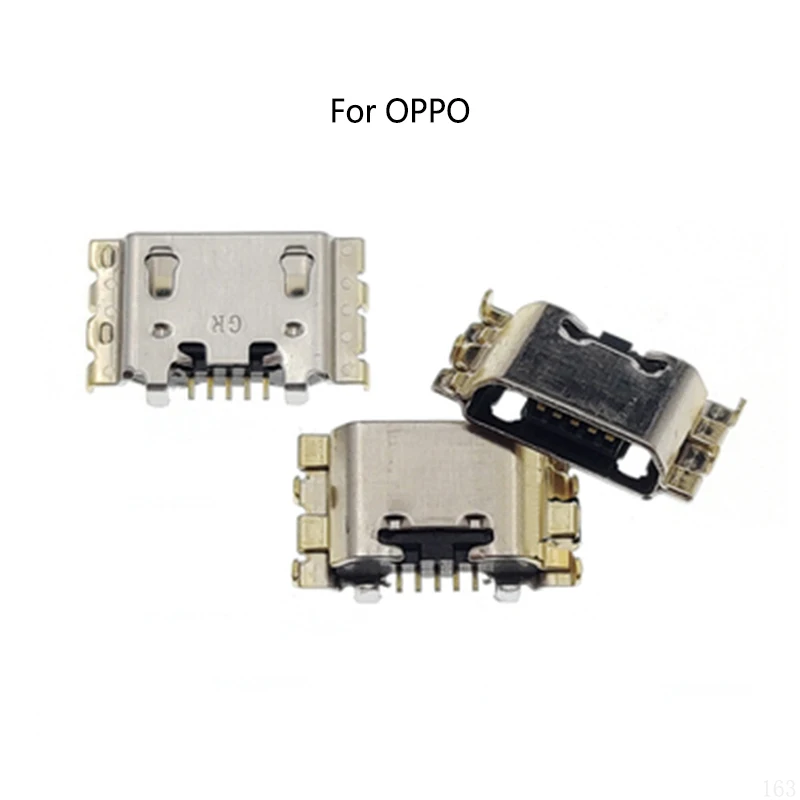200PCS/Lot For OPPO Realme 2 Pro C1 A5 A3S Micro USB Charging Dock LG K20 2019 K8 Plus K50 Charge Socket Port Jack Connector