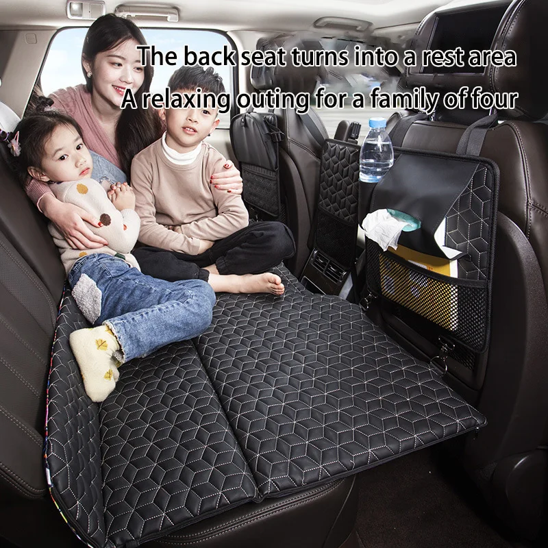 Non-inflatable car back seat folding mattress back seat travelling mattress car back seat sleeping pad car portable mattress