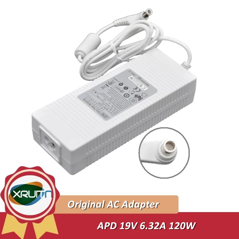 

Genuine APD DA-120A19 AC Adapter Charger 19V 6.32A Power Adapter 120W Power Supply