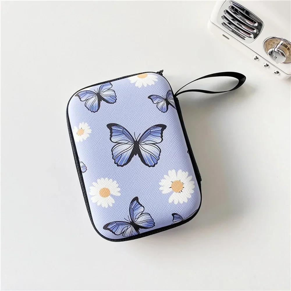 Cartoon Mini Storage bags cute For airpods Headphone Storage Case for iPhone USB Cable Earphone Earbud Accessories Storage Bag