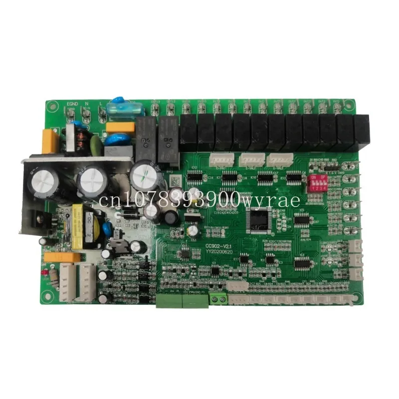 Universal air source variable frequency heat pump controller EEV Pcb board Wifi Tuya