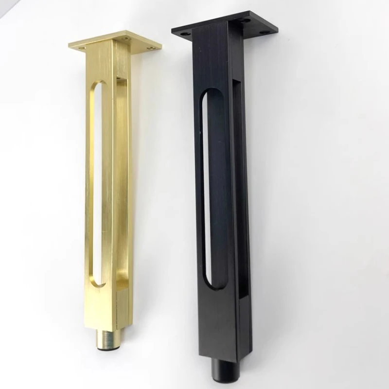 Adjustable Aluminum Alloy Furniture Legs for Cabinet Coffee Table Bracket Bathroom Vanity Metal Support Durable Feet Accessories