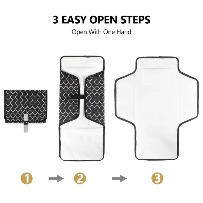 G2TC -Mehrzweck -Babywechslungspad mit Kopfkissen Baby Windel wechseln