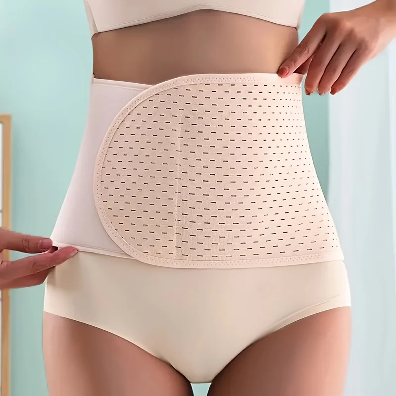 1pc Waist Trainer Slimming Body Shaper Fitness Belt Adjustable Posture Abdominal Trimmer for Women Men Waist Trainer Shapewear