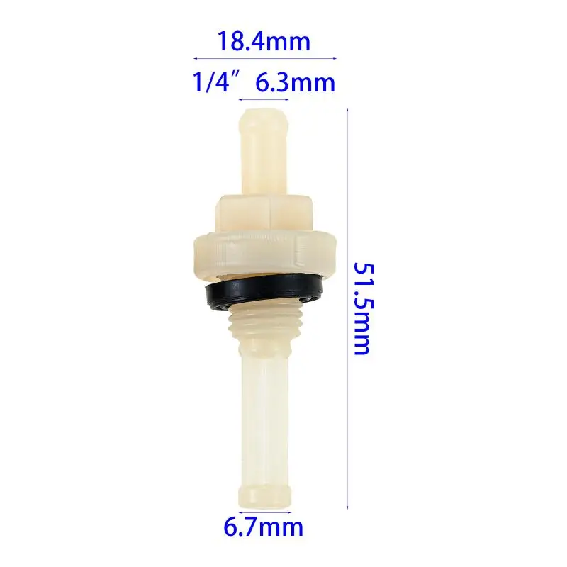 3 Pcs Fuel Gas Tank Joint Filter High Quality Replacement Fits GX 168F 172F 188F for Lawn Mower Repair Work