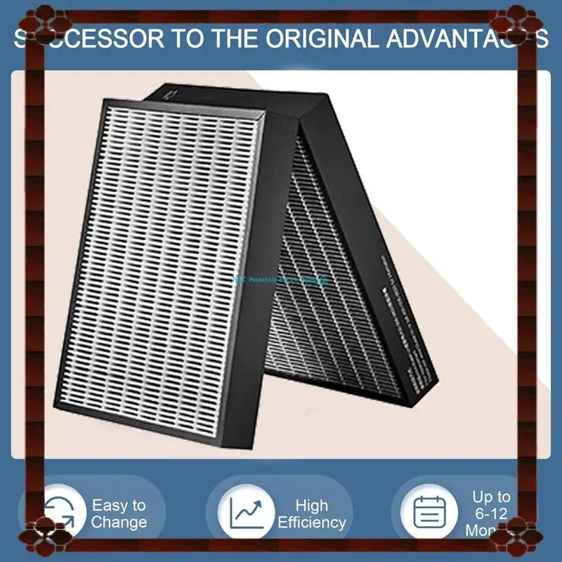 قطع غيار فلتر تنقية الهواء 7400 لموديلات Blueair 7410I، 7440I 7470I HEPA والكربون المنشط مع فلتر مسبق مزدوج