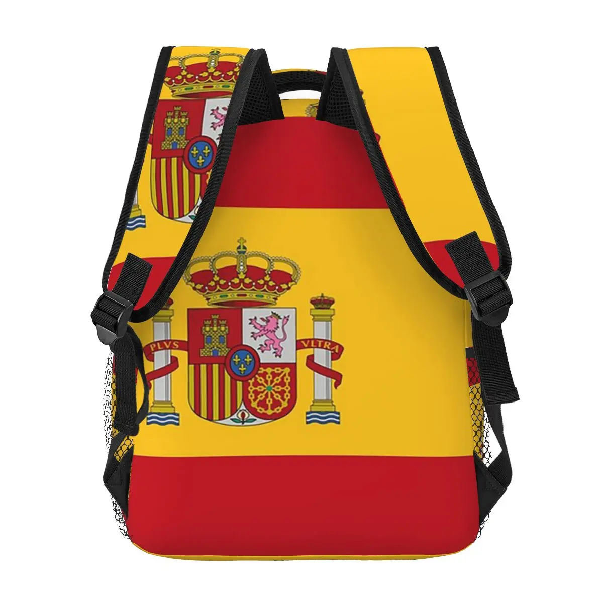 Flag Of Spain Backpacks Boys Girls Bookbag Children School Bags Cartoon Laptop Rucksack Shoulder Bag Large Capacity