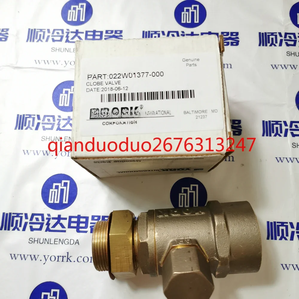 

022W01377-000 Suitable for York air conditioner, air conditioner, copper ball valve 02201377000