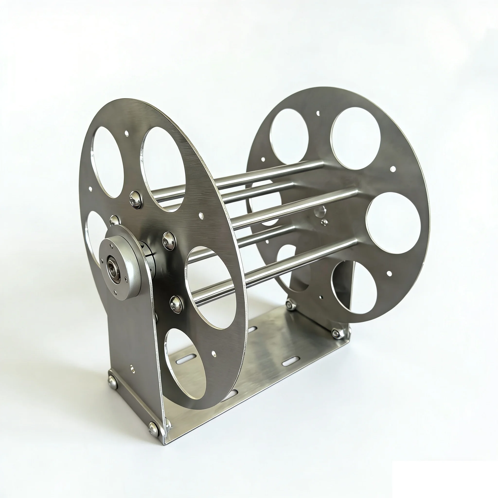 100foot Hose Reel Stainless Steel for 350Bar/5000PSI High Pressure Washer Hose