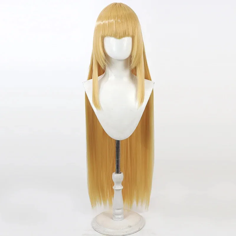 Игра Tekken 8, лили, парик для косплея, золотые волосы, термостойкие парики для волос, роль на Хэллоуин, женский и мужской реквизит