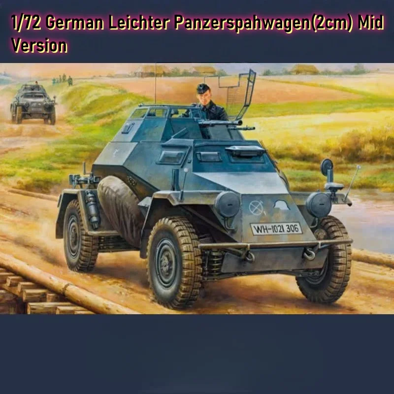 

TRUMPETER 1/35 German Leichter Panzerspahwagen(2cm) Mid Version Plastic Assembly Puzzle Model