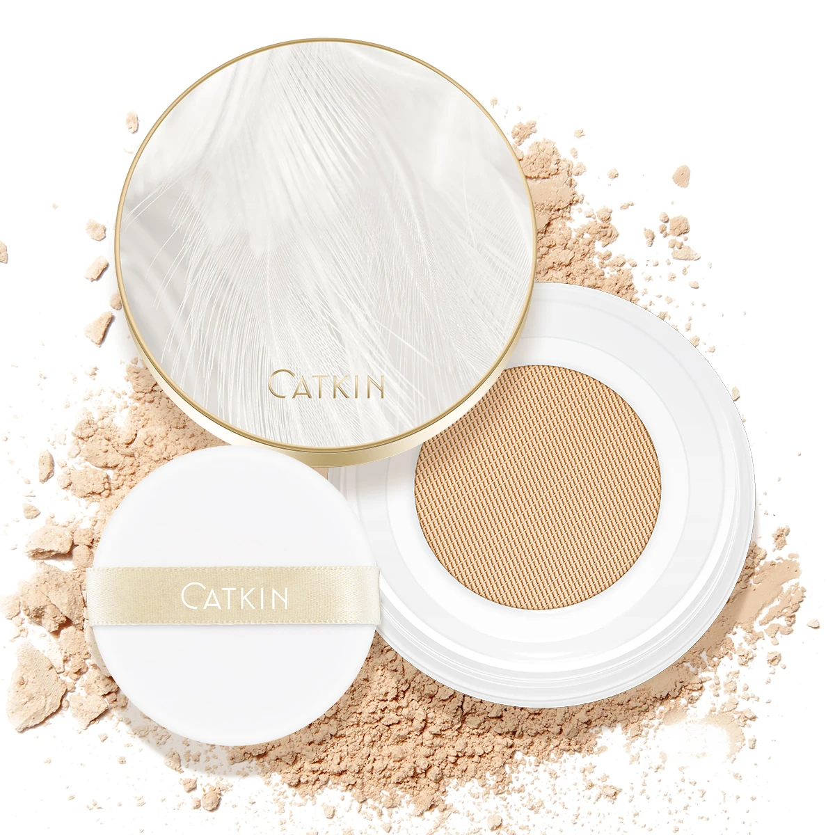 CATKIN  CHIC LUXURY FINISHING POWDER LOOSE POWDER, MATTE EFFECT