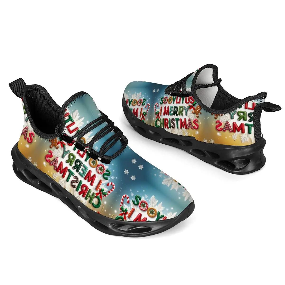 Pai-filho grande tamanho voando tecido dos desenhos animados disney mickey mouse padrão escuro halloween-temático rendas sapatos esportivos casuais