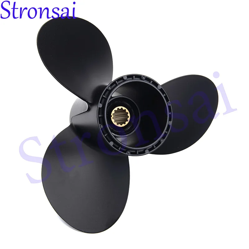 

58100-94313-019 Пропеллер 11 1/2x13 для подвесного двигателя Suzuki 35-65 л.с., 3 лопасти, 13 зубьев, вращение R 5810094313019