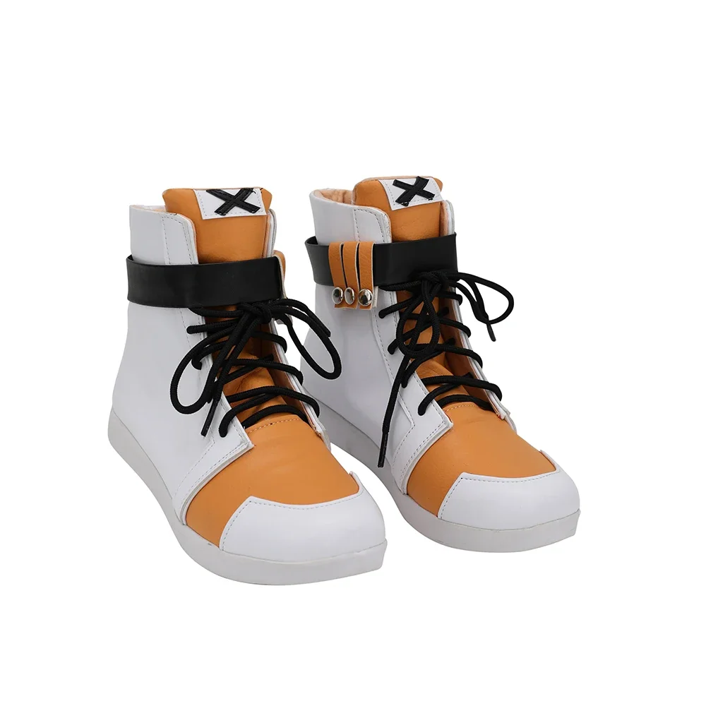 Arknights Mayer Cosplay Boots Leather Shoes Custom Made Any Size (5)