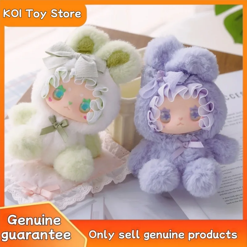 新品本物の素敵なEMMAバニーアライアンスシリーズかわいいぬいぐるみブラインドボックスビニールフェイスドールモデルデコレーションペンダントおもちゃミステリーボックスギフト