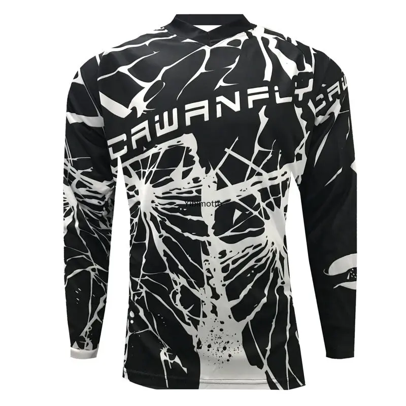 2023 Men Long Sleeve Motocycle Downhill MTB Jersey Enduro Motocross Mountain Bike DH Clothing BMX Shirt Cycling Top Wear