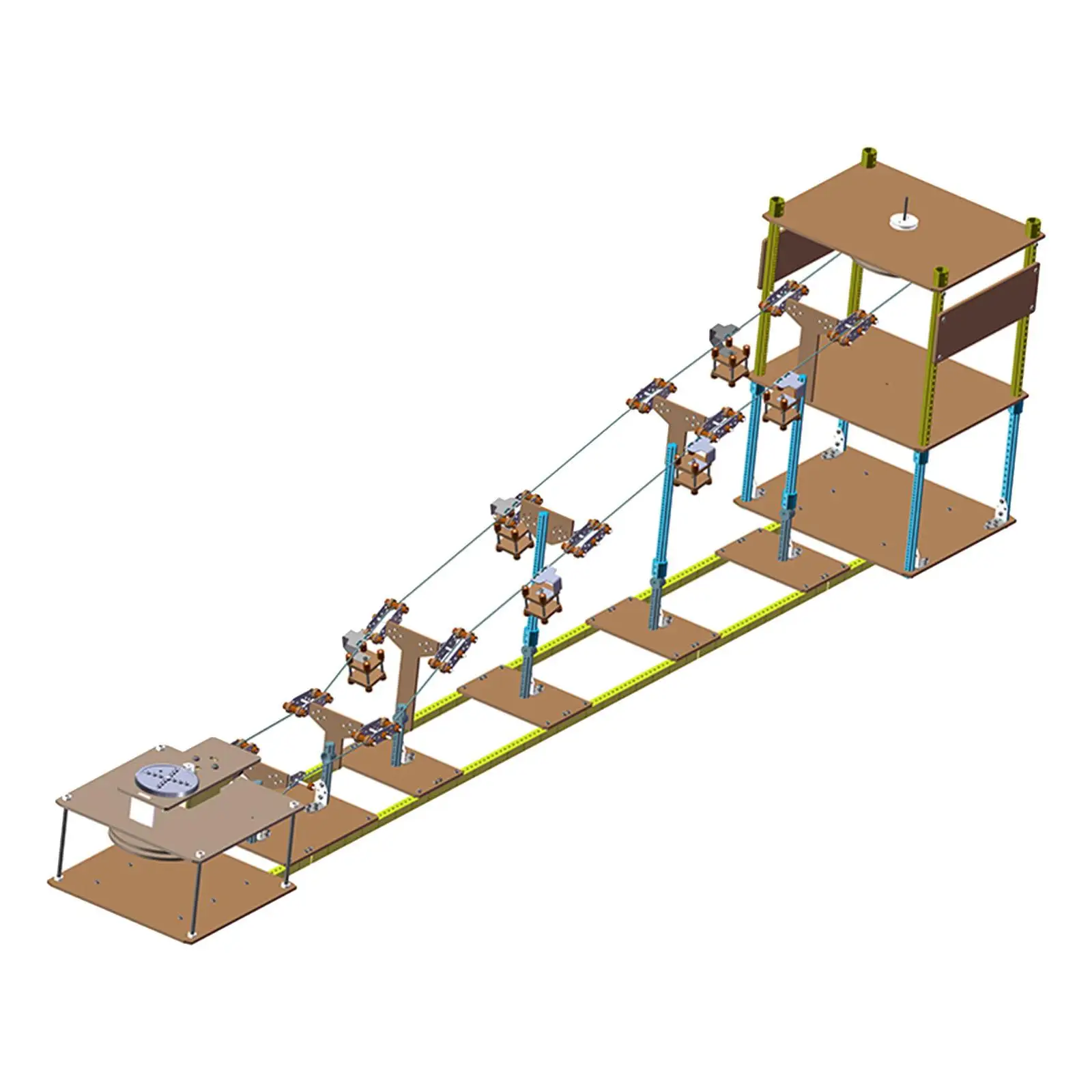 

Sightseeing Cable Car Systerm Technology Self Assembly for School Students