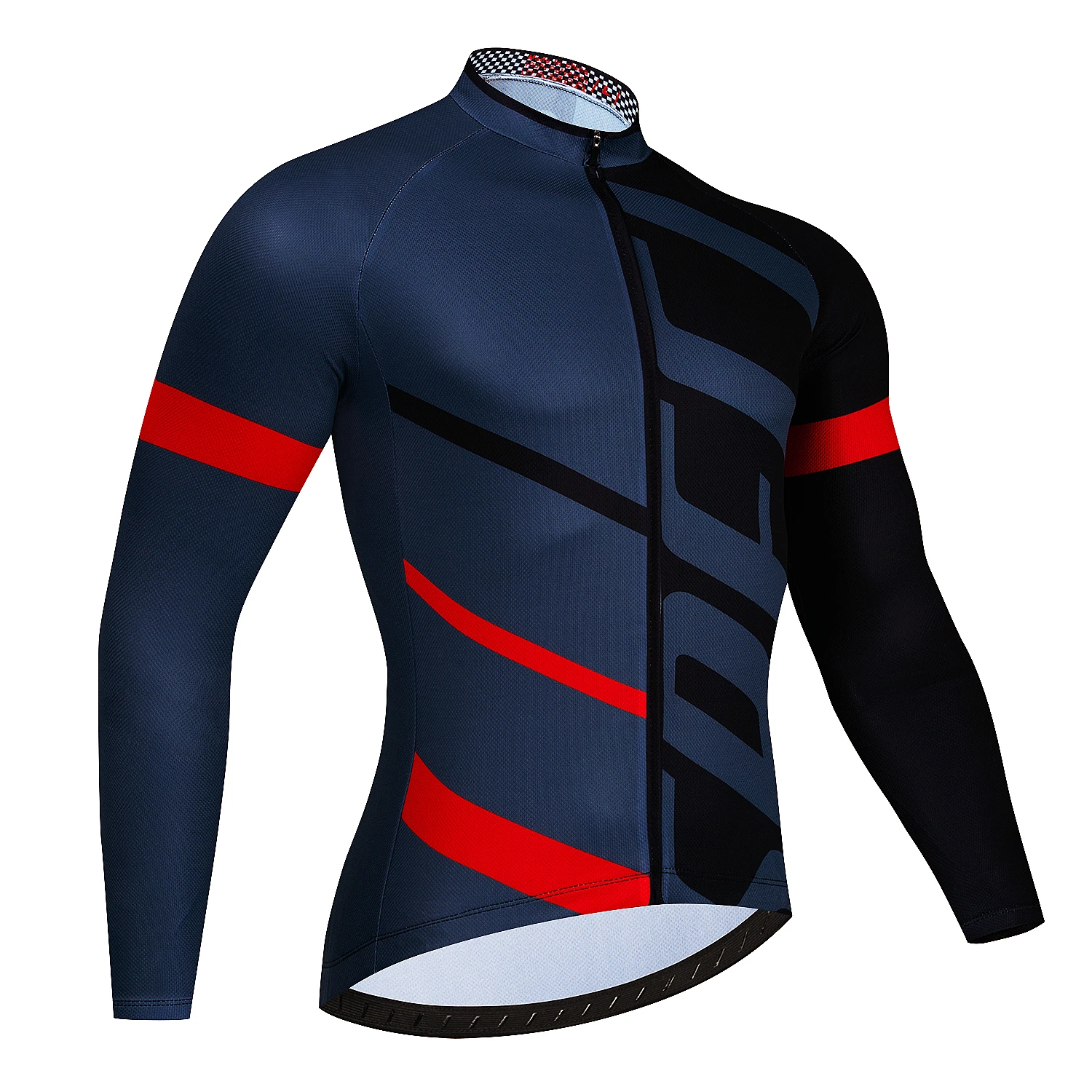 Fluoreszierende Gelbe Männer Herbst Fahrrad Kleidung Straße Racing Kleidung Atmungsaktive Frühling Bike Shirt Langarm Radfahren Jersey – Detail 19
