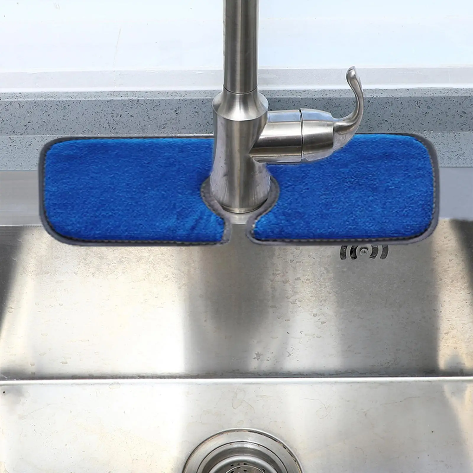 Kitchen Faucet Mat, Thicken Fiber Kitchen Faucet Absorbent Mat, Sink Guard Behind Faucet, Kitchen Sink Water Drip Drying Pad