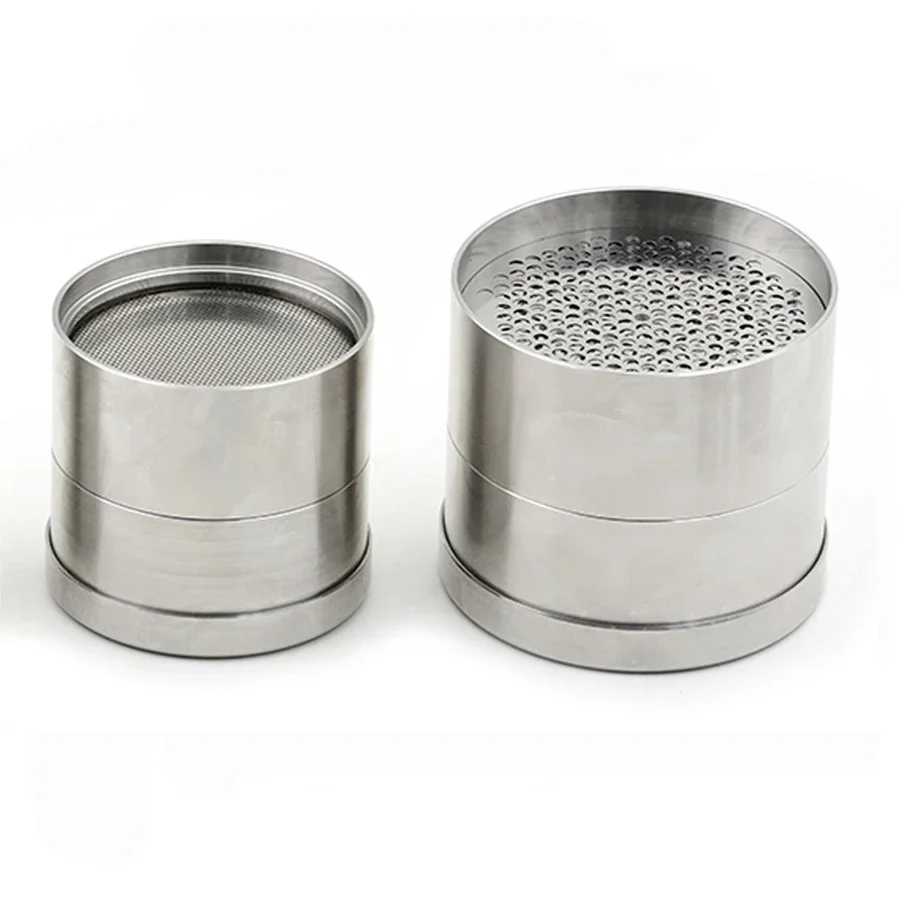 Diamond Sorting Sieves Set High Quality Stainless Steel Material 0.55mm - 3.3mm Accuracy Sorting Tool