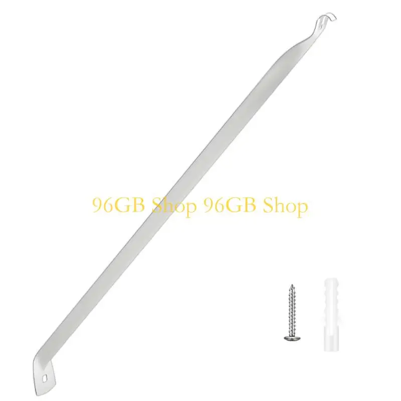 96GB Metal Mount Bracket Easy Installation No Tools Required Closet Shelf Bracket