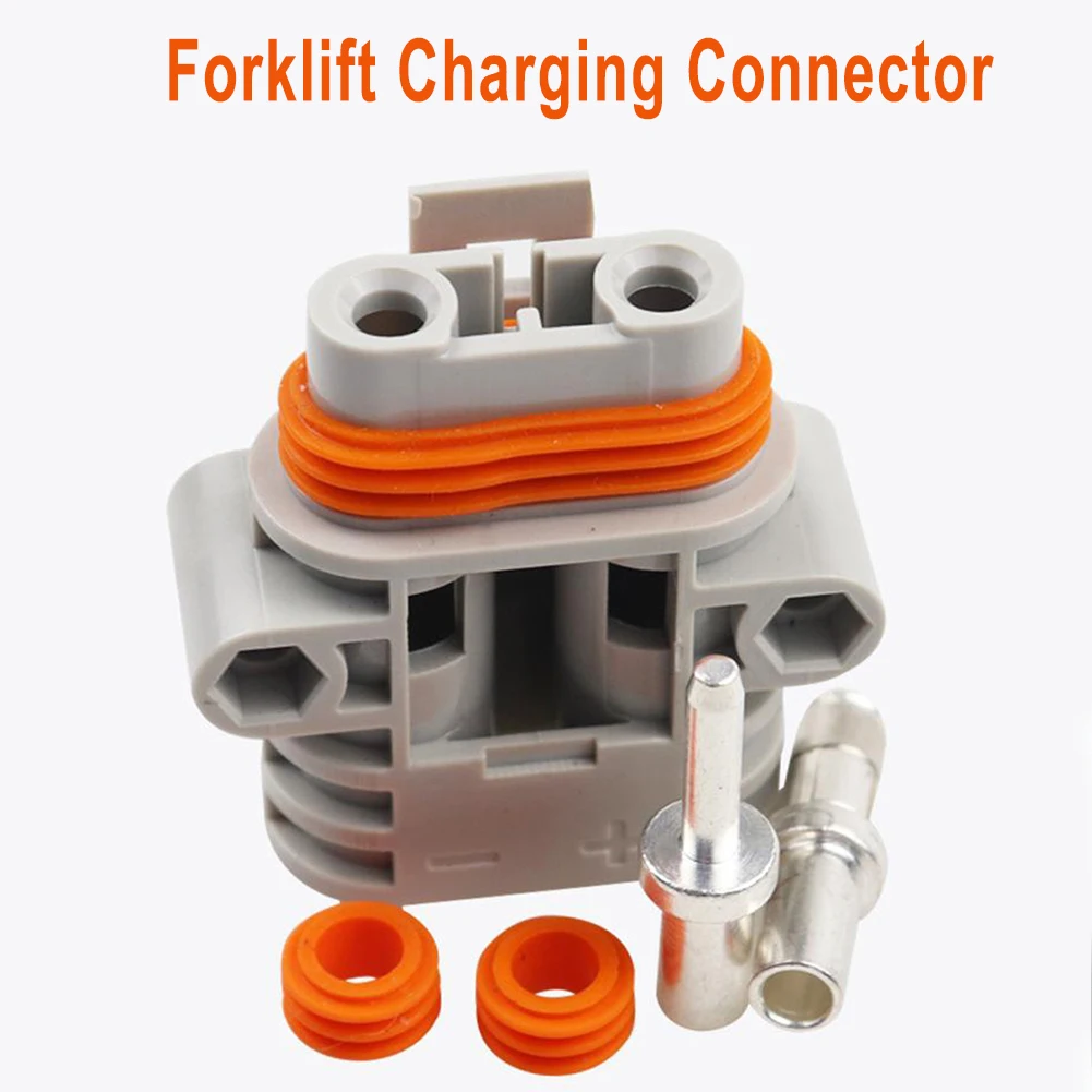 100% Brand New Connector Male/ Female 2 Stitches 50A 6 600V Cable Forklift PPO Insulation Power Connectors