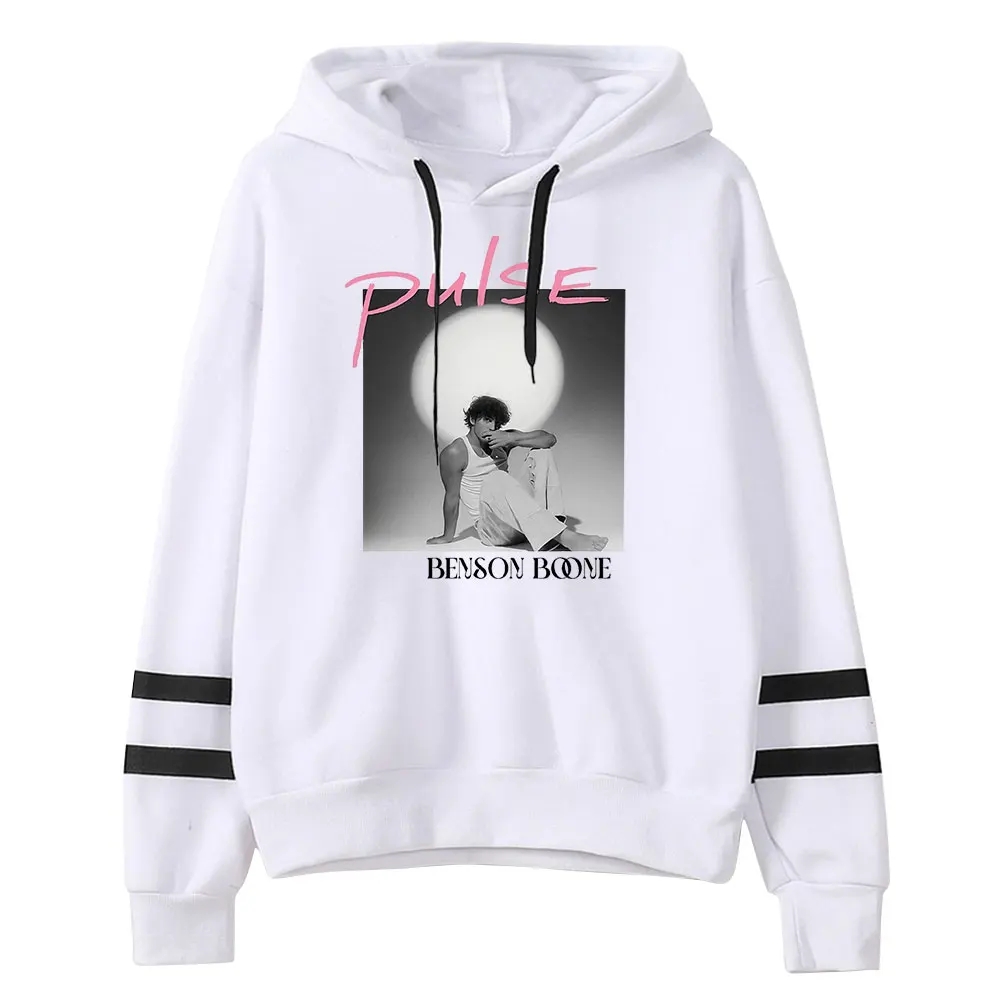 Benson Boone Pulse Pullover Hoodie Unisex Hooded Sweatshirt Fashion Tracksuit