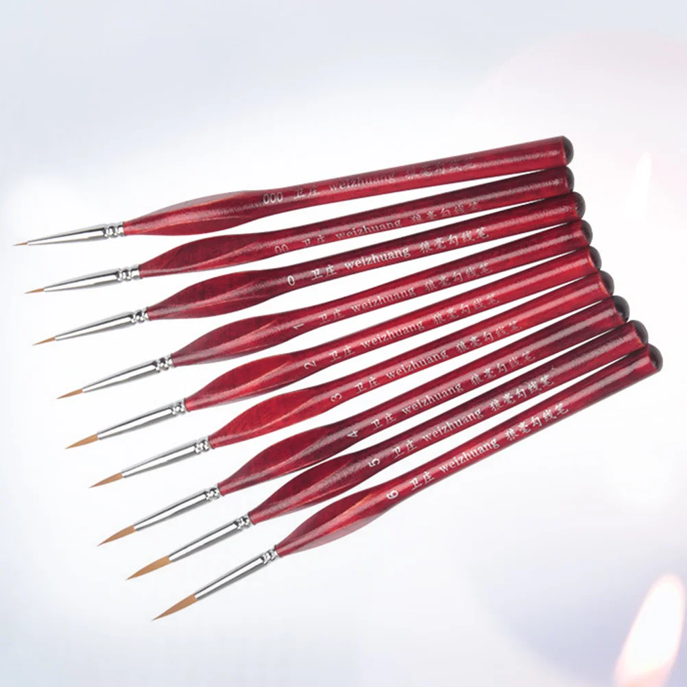 7PCS Pen Set Various Size Tip Fine Liner Sketch Drawing Pen for Coloring Book Oils Painting Watercolor Projects