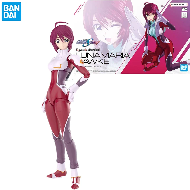 Bandai Mobile Suit Gundam SEED Destiny figura-rise Standard Lunamaria Hawke modelo Kit figura de acción modelo regalo juguete para niños