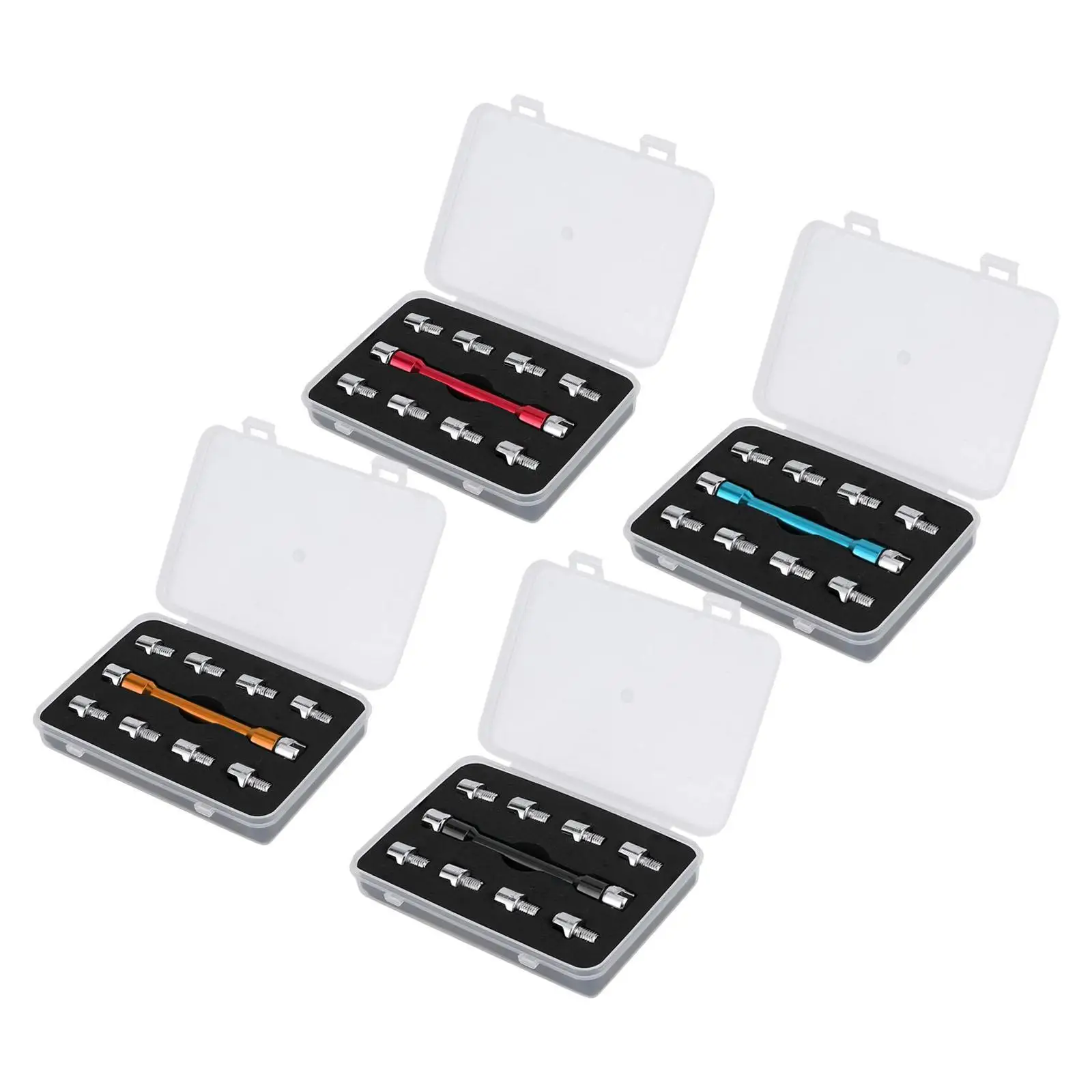 

Ключ для спиц мотоцикла, инструмент для ремонта колес мотоцикла, простая установка, для большинства мотоциклов 5,0-6,8 мм, набор гаечных ключей для спиц