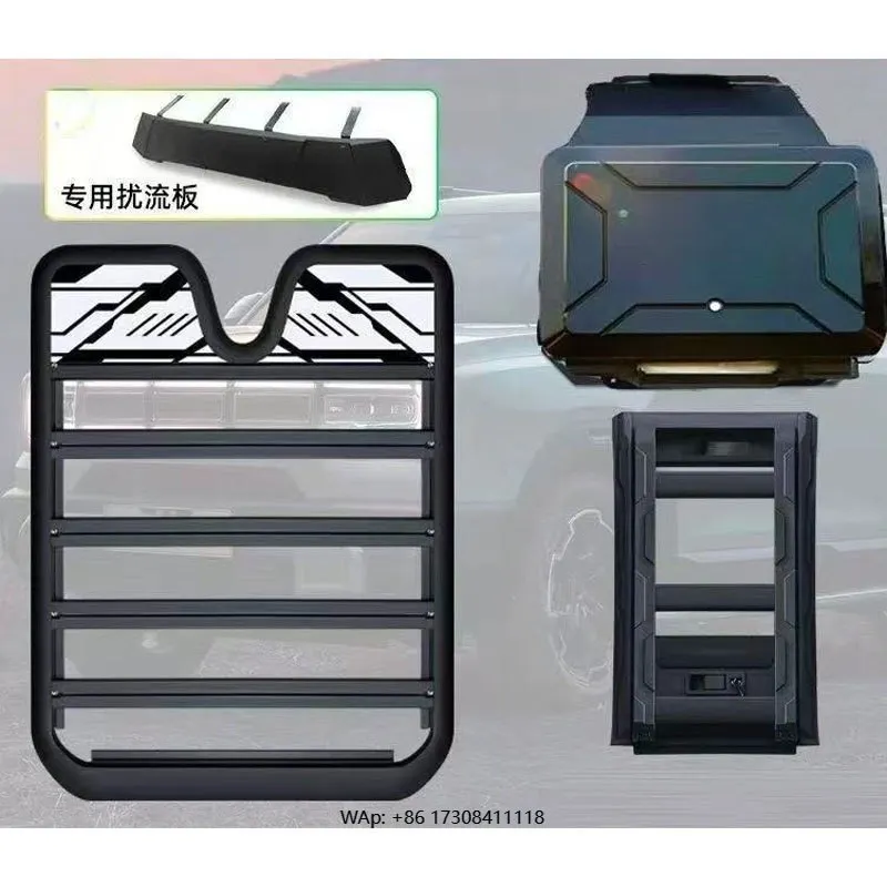 

New High Quality Plastic Equation Leopard 8 Roof Rack & Platform Off-road Modification Ladder Side Tent Parts