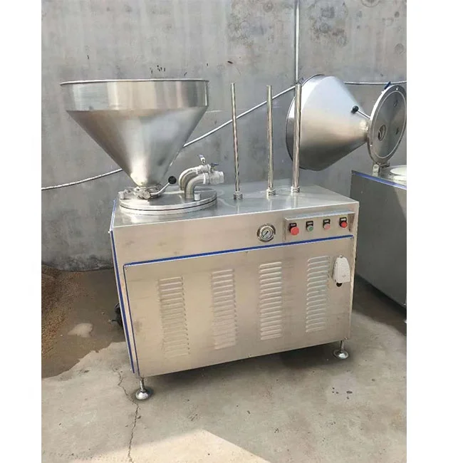 Heavy duty automatic hydraulic sausage stuffer machine  meat sausage ham making equipment sausage stuffing  machine