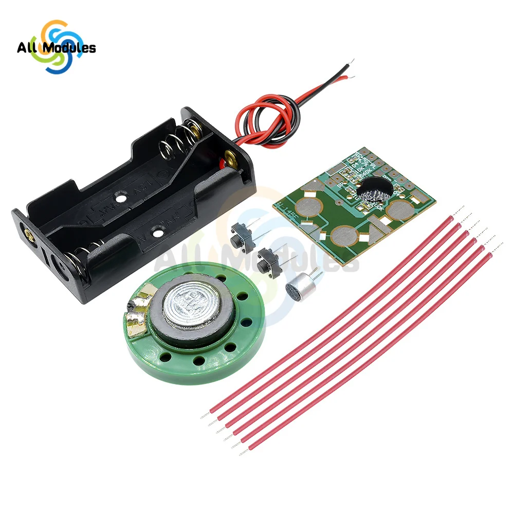 ISD1806B Mini Digital Recording and Playing high-quality sound Voice Module DIY Kit for voice recorder, loudspeaker