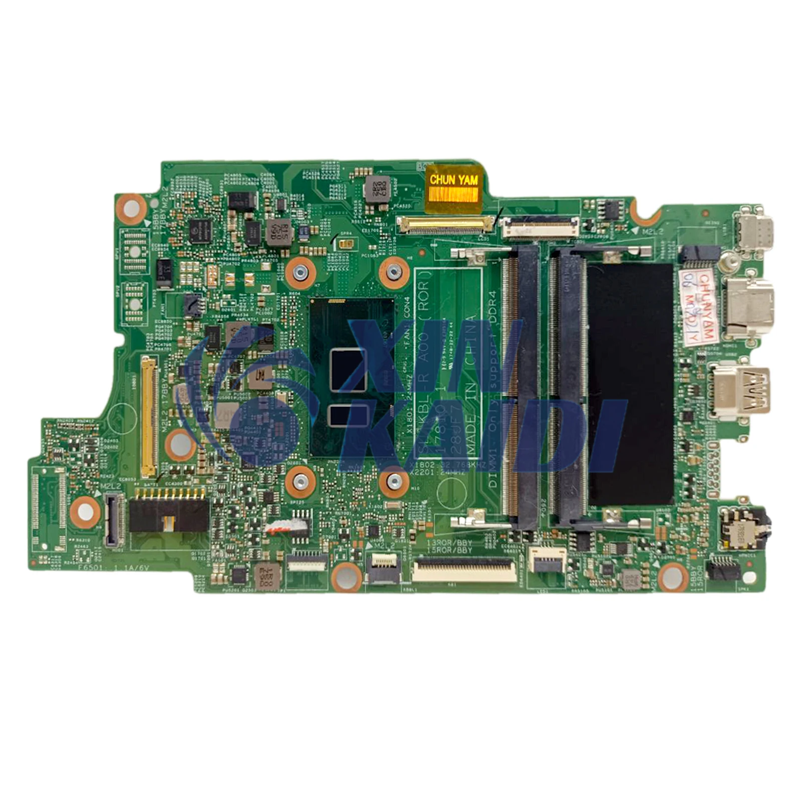 Notebook Mainboard For DELL Latitude13 3390 5379 15 5779 02J4JT 17810-1 0K3GFH 073TVN 0DNKMK K3GFH Motherboard i3 i5 i7 CPU