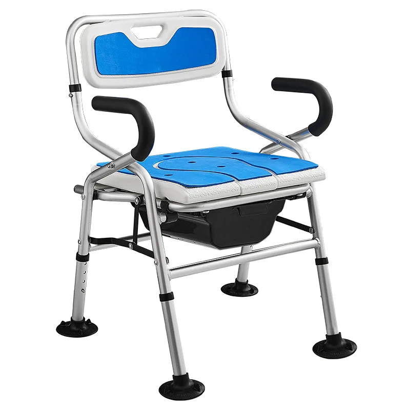 

Pregnant women bathing, bathing stool, nursing home for the elderly, mobile toilet chair, non-slip disabled, widened toilet