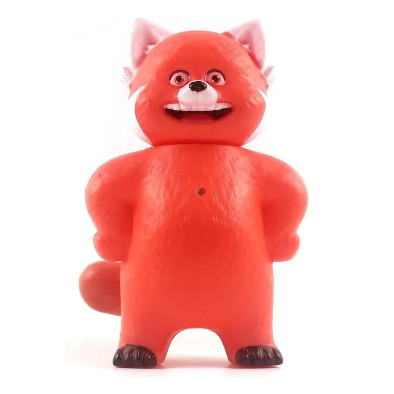 5Pcs/Set Anime Movie Turning Red Figure Cartoon Red Panda Model Toys Figurines Dolls Decoration Children Birthday Gift