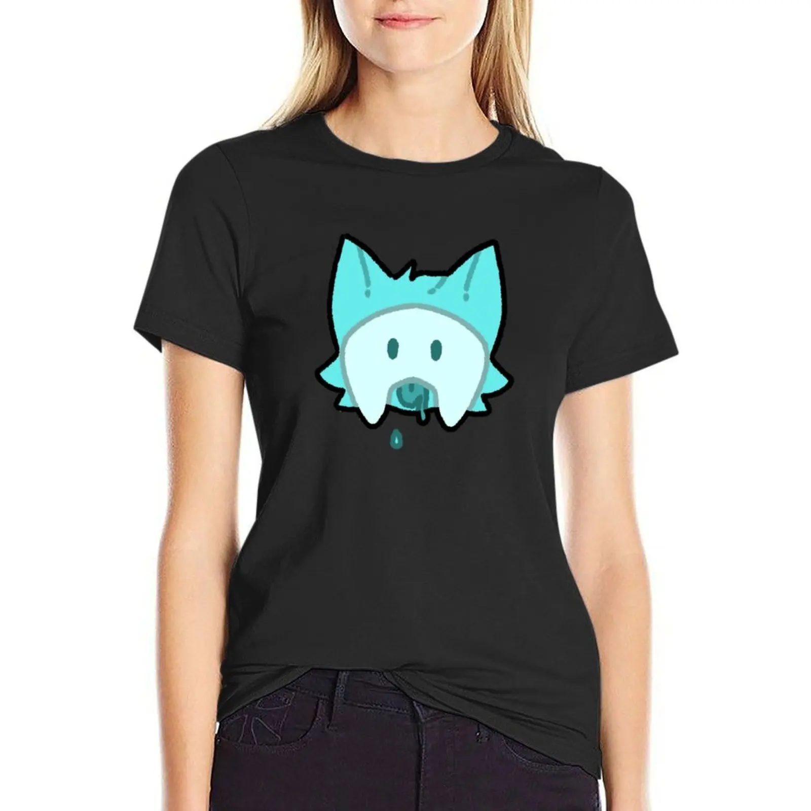 Slime pup T-shirt anime clothes Blouse t-shirt dress for Women sexy