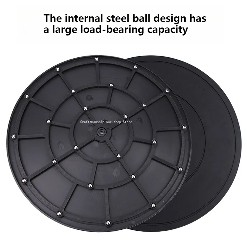 Ceramics Plastic Turntable Seal Box Clay Sculpture Rotating Base Anti-slip Texture Turntable Handicrafts Pottery Supplies Make