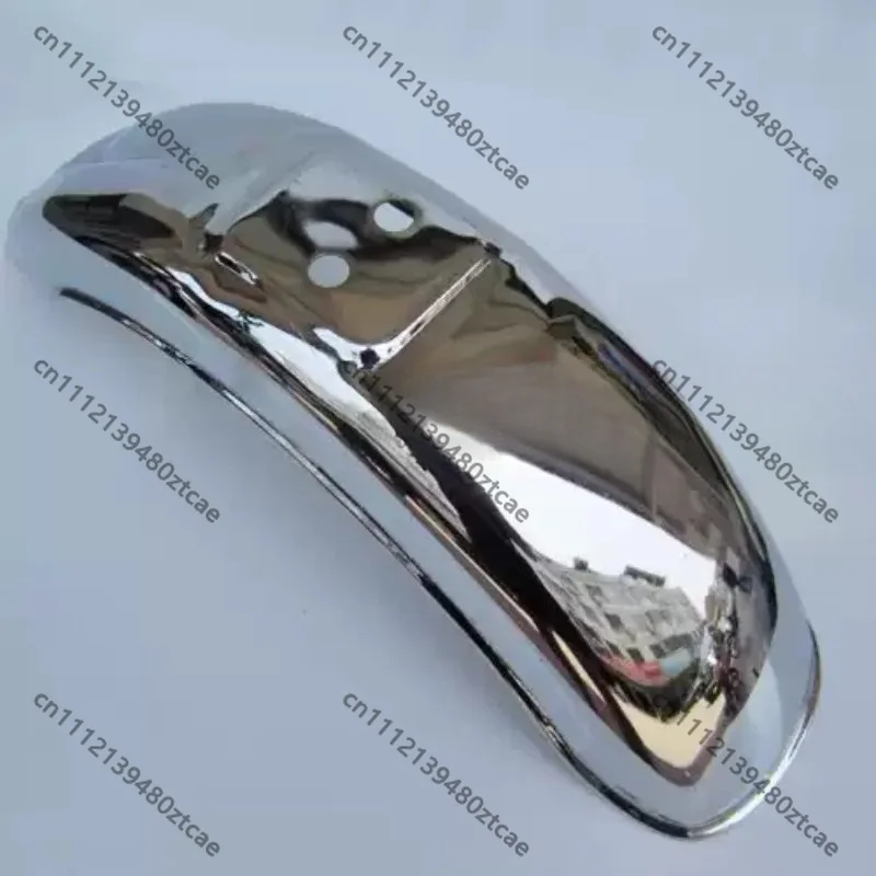 Motorcycle Monkey Bike Chrome Plated Rear Mudguard Fender, Rear Splash Guard Modified Replacement Accessories