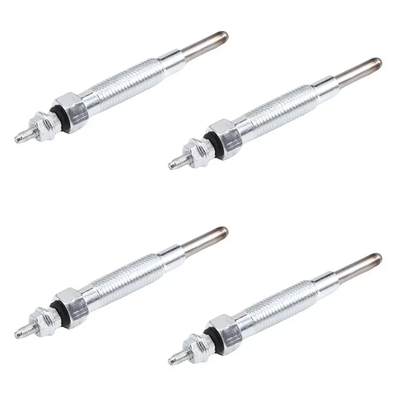 11065-43G01 For Nissan Pickup TD27 Urvan 2.7 2.5 Turbo Diesel Heater Glow Plug 4PCS- Also Fits For For H100