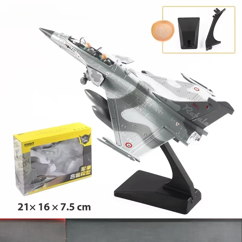 

Alloy Rafale Fighter model acoustooptic return force aviation military aircraft model Toy Ornament Gift