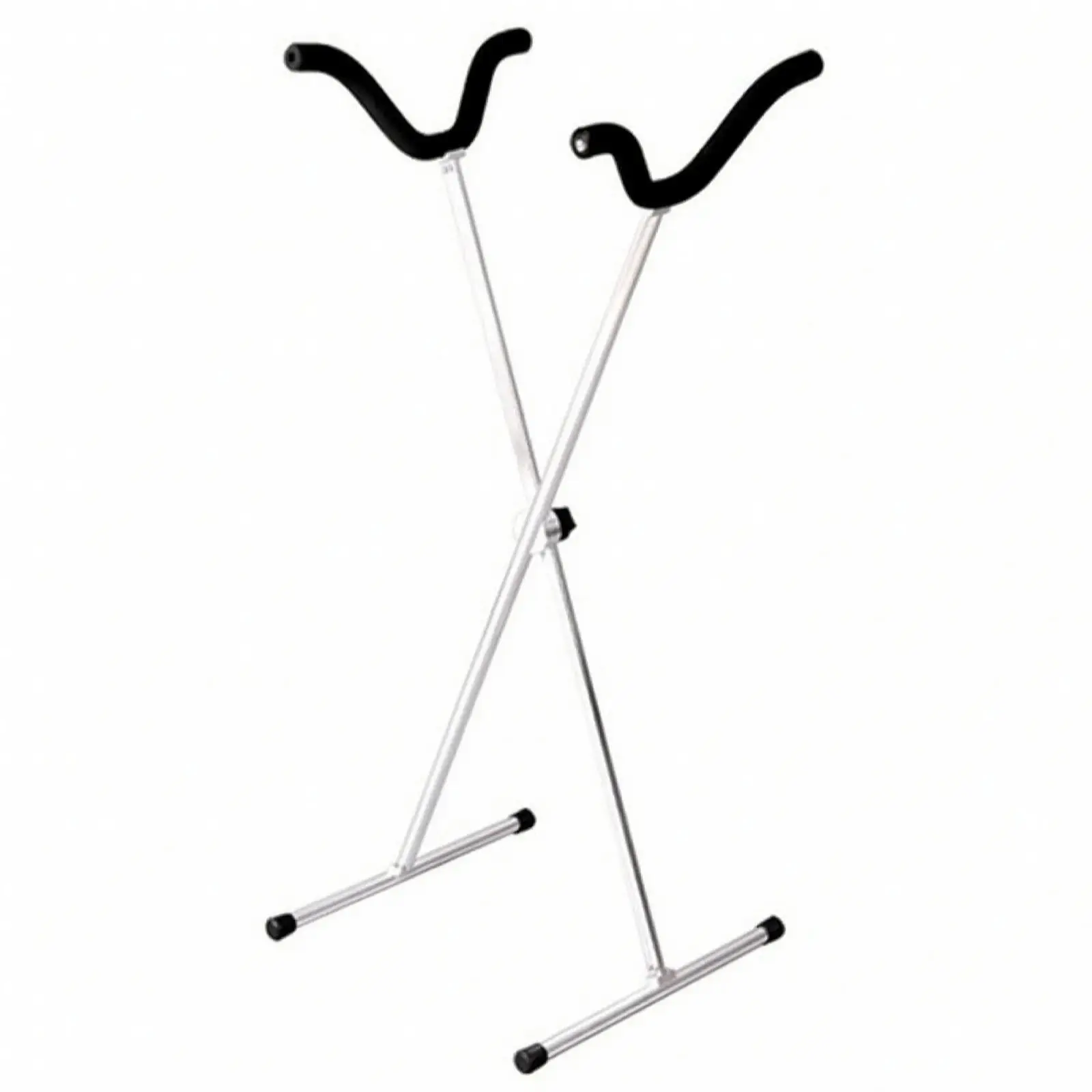 Space Saving Foldable Aircraft Support Tripod Style Aluminum Frame with Foam Pads for Workshop Use