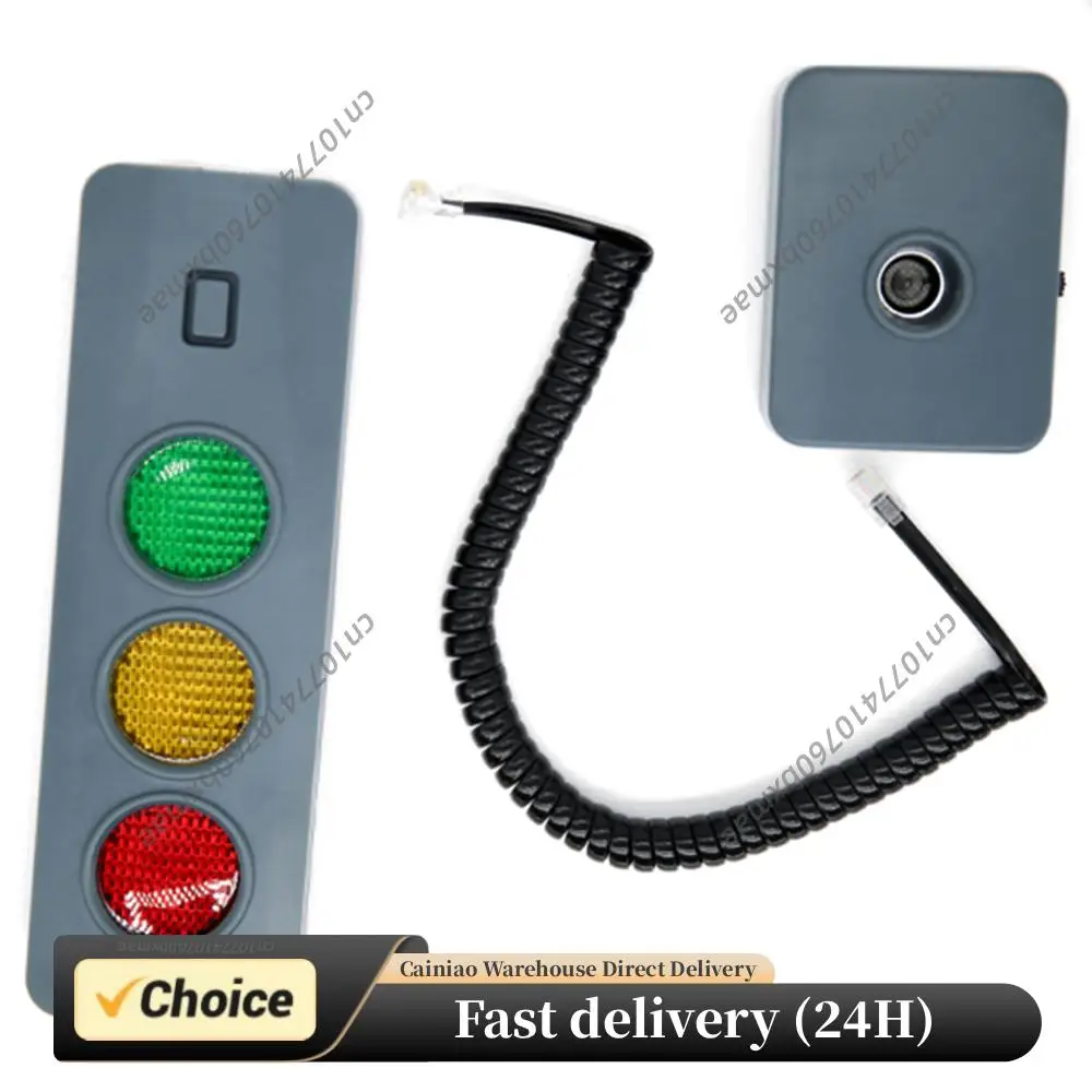 

Auto Parking System Anti Collision Distance Stop Aid with Three Colors Light LED Traffic Light Adjustable Battery Operated